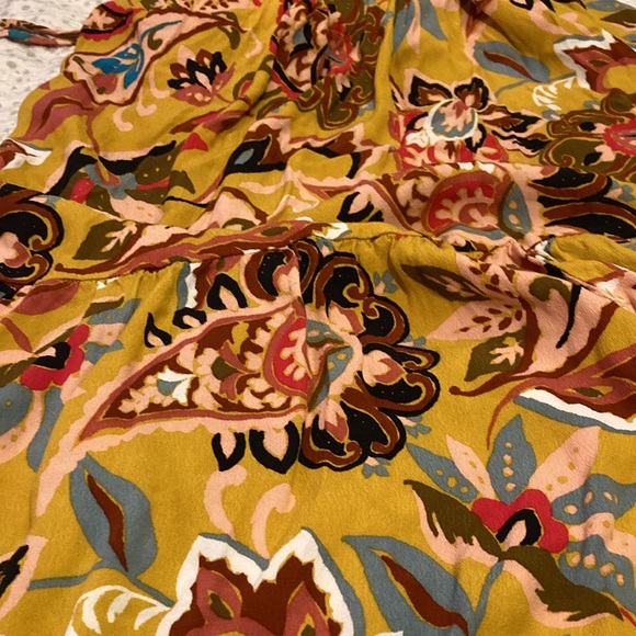 Loft Paisley Floral Tie Waist Maxi Dress - Picture 5 of 11